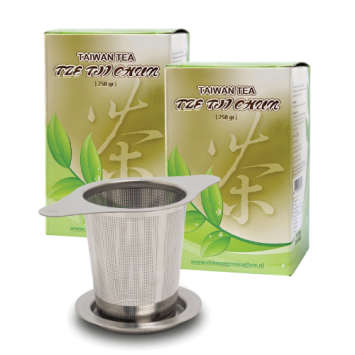 Tze Tji Chun 2 x 250 gram + Thee-zeefje